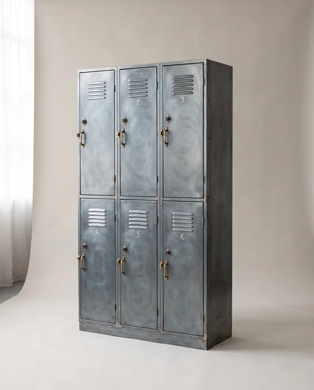 Vestiaire « Fonderie », vue de trois quarts
